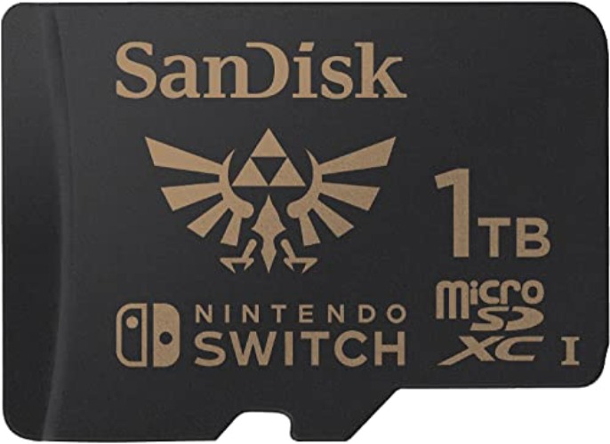 SanDisk 1TB microSDXC-Card Licensed for Nintendo-Switch - SDSQXAO-1T00-GN6ZN - Legend of Zelda - 1TB