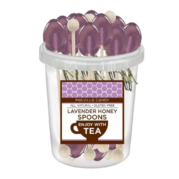 Lavender Honey Spoons