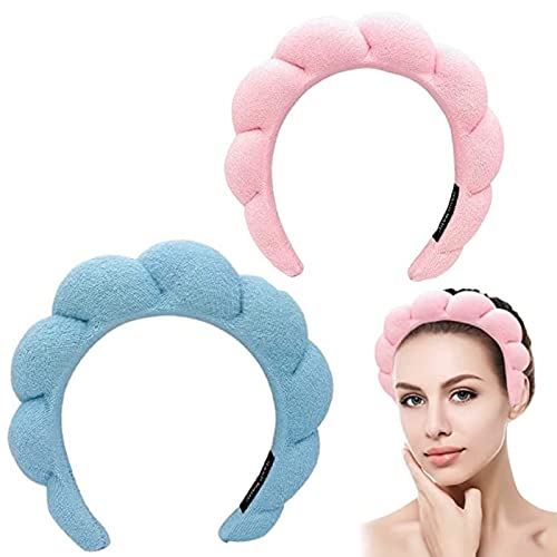 Women's Towel Headband Sponge Hairband Spa Headbands Skin Care