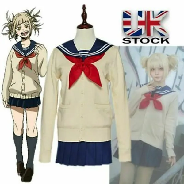 Cosplay Costume Uniform My Hero Academia Boku No Hero Academia Himiko Toga Party  | eBay