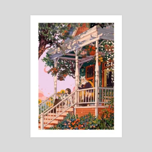 A Warm Dusk by Mochipanko 