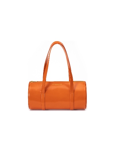 Large Duffle | Orange Oil Leather