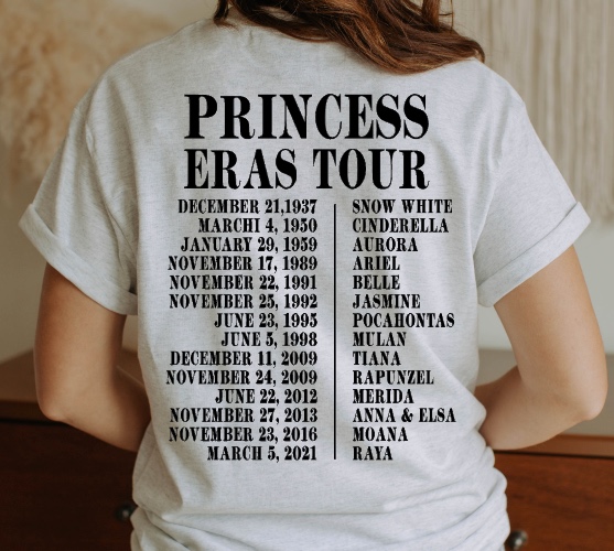 Princess Era Tour Adult option | XL / Non Bleach