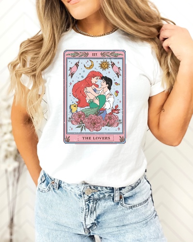 The Lovers Tee/Raglan/Bleach tee | Unisex XL Shirt