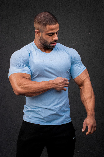 Agile Short Sleeve Training Tee - Arctic Blue | S / Blue