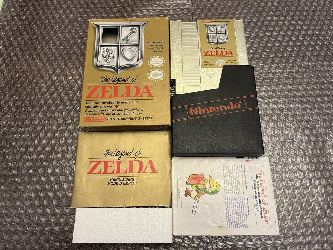 The Legend of Zelda Nintendo Nes PAL FRA 