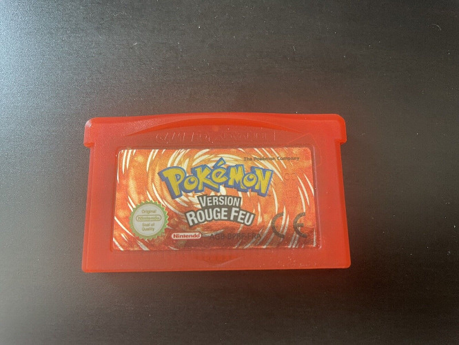 Pokémon Rouge Feu - GBA - FRA - Officiel