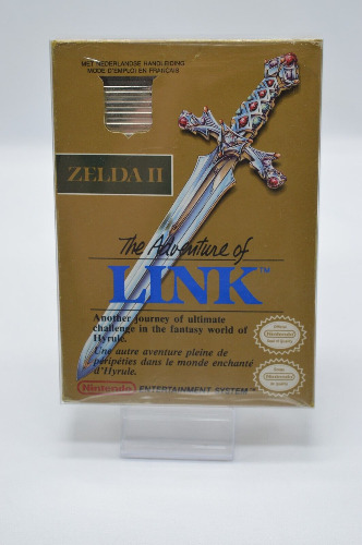 Jeu Game Zelda 2 The Adventure of link Nintendo NES en boite PAL FR français FAH