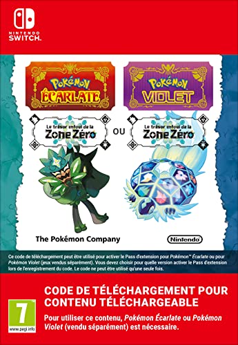 Pokémon Écarlate/Violet Le trésor enfoui de la Zone Zéro | Nintendo Switch – Code jeu à télécharger - Nintendo Switch – Code jeu à télécharger - Le trésor enfoui de la Zone Zéro