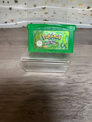pokemon version vert feuille -gba -nintendo