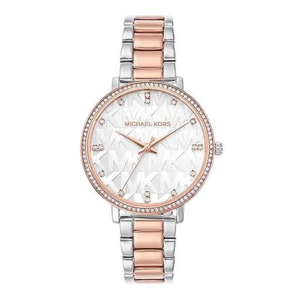 Michael Kors Pyper Three-Hand Two-Tone Alloy Metal Women's Watch (Model: MK4667)