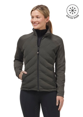 EquiTech Hybrid Quilted Riding Jacket | FIR / M