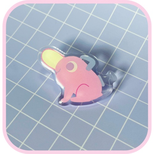 pochita acrylic pin