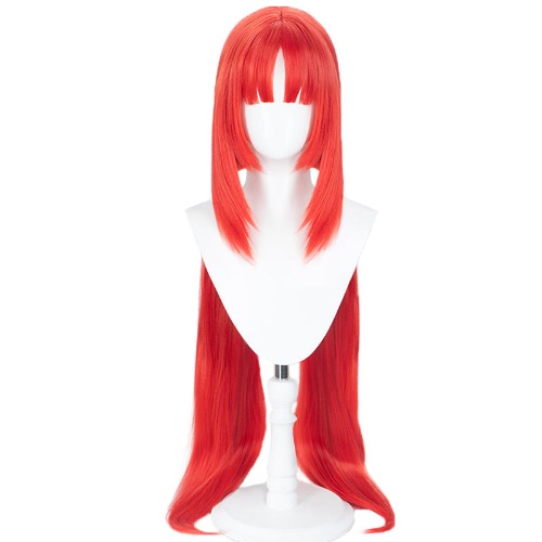 【Ready For Ship】DokiDoki Game Genshin Impact Wig Cosplay Nilou Sumeru Long Red | Wig