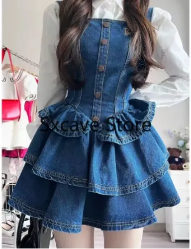 Cute Denim Dress