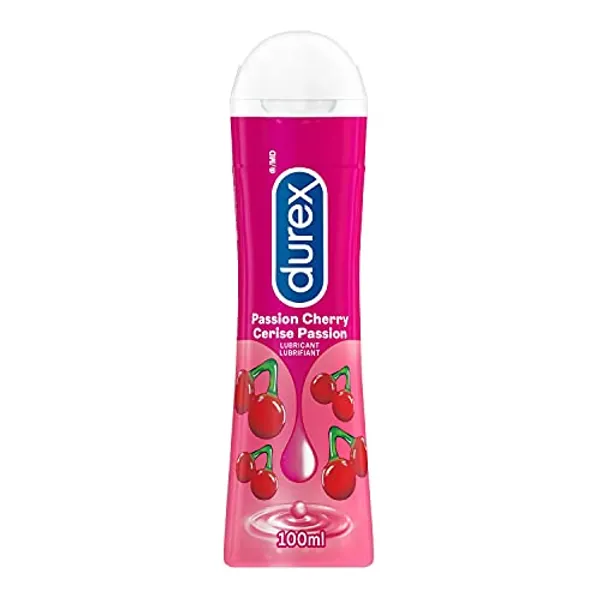 Durex Play, Intimate lubricant, Passion Cherry Flavour, 100.0 g (Pack of 1)