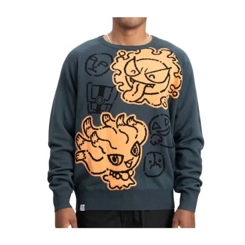 Charming & Ghostly Knit Sweater - Adult S