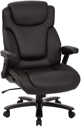 Pro Line II High Back Bonded Leather Big & Tall Executive Chair [39200] | Rolling Casters - Included