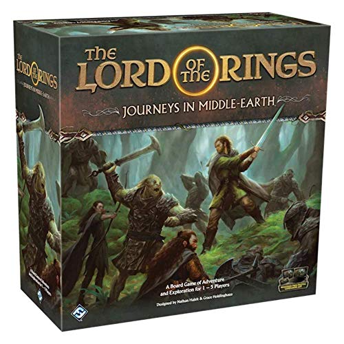 Fantasy Flight Games The Lord of The Rings: Journeys in Middle-Earth, Multicolor, Standard - Games