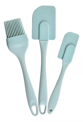 set x3 kitchen spatulas 