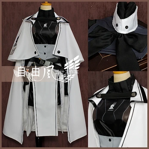 [Customized] Anime Game Arknights Whislash Battle Uniform Full Set Cosplay Costume Any Size Halloween Women Free Shipping 2020 - AliExpress 