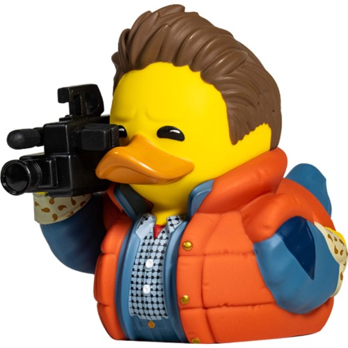 TUBBZ NS2525 Marty McFly Collectible Rubber Duck Figurine – Official Back to The Future Merchandise – Unique Limited Edition Collectors Vinyl Gift
