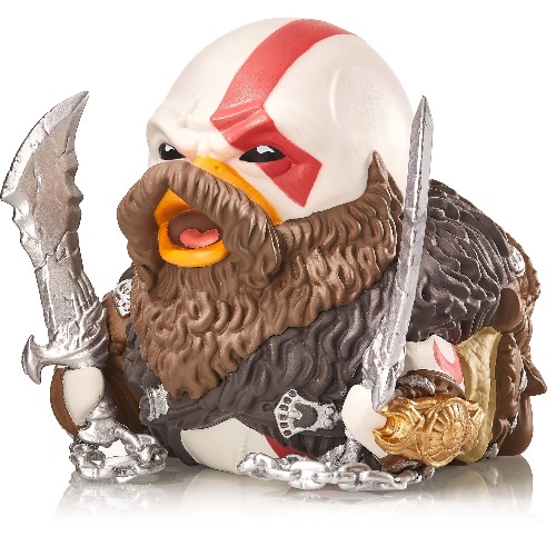 TUBBZ First Edition Ragnarok Kratos Collectible Vinyl Rubber Duck Figure - Official God of War Merchandise - TV, Movies & Video Games