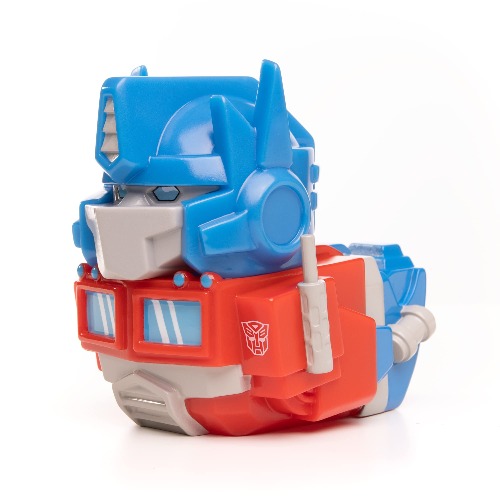 TUBBZ Transformers Optimus Prime Collectible Duck Figurine - Official Transformers Merchandise - Unique Limited Edition Collectors Vinyl Gift - Optimus Prime