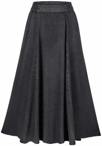 Emma Maxi | Petite / 2X/3X / Black Midnight
