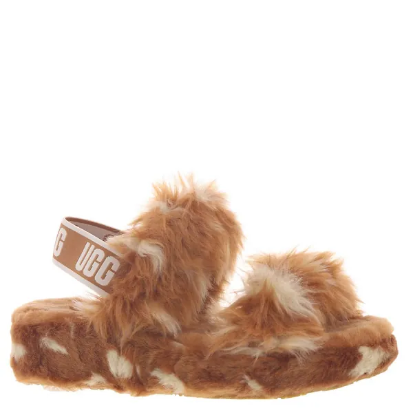 UGG Women's Oh Yeah Spots Slipper - 7 Natural