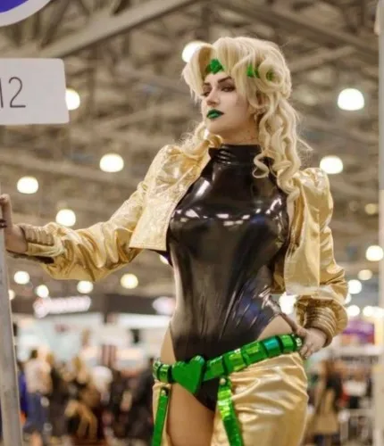 JoJo's Bizarre Adventure Dio Brando Female Cosplay Costume | Female / XS