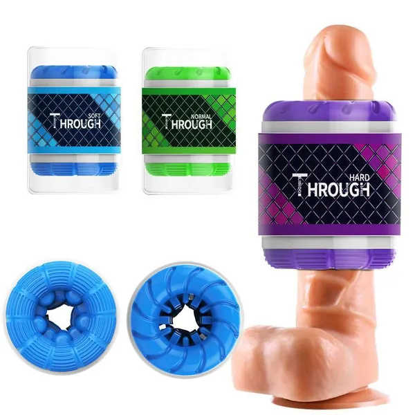 Male DEEP SUCKING Masturbaters Egg Pocket-Pussy Stroker Cup SEX TOYS FOR MEN