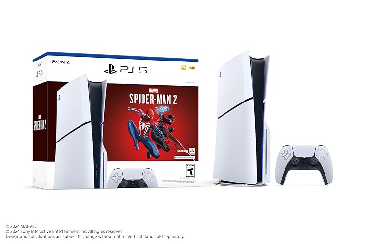 PlayStation 5 Console - Marvel’s Spider-Man 2 Bundle (slim) - Marvel’s Spider-Man 2 Bundle (slim)