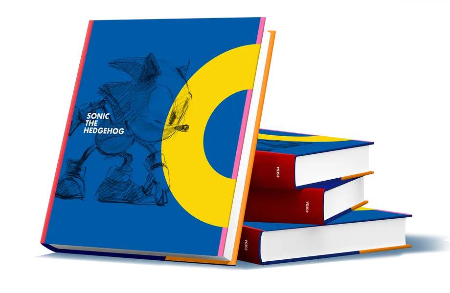 Book Sonic the Hedgehog Art & Design Book | Sonic the Hedgehog | SEGA