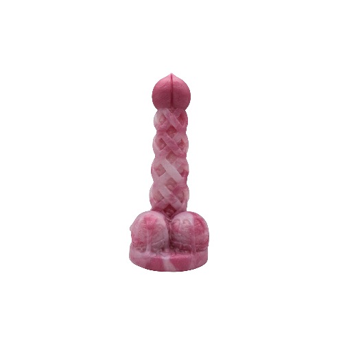 Premade Peach Pie A La Mode Dildo - Medium - Suction Cup