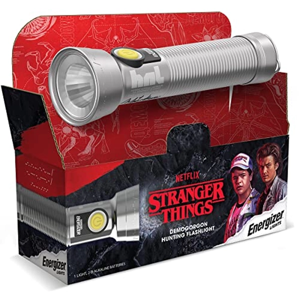 Stranger Things Demogorgon Hunting LED Flashlight by Energizer, Limited , Vintage , Collector’s Edition (Batteries Included)