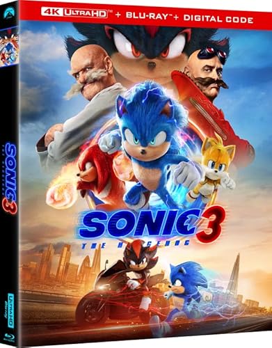 Sonic The Hedgehog 3 [4K + Blu-Ray + Digital Copy]