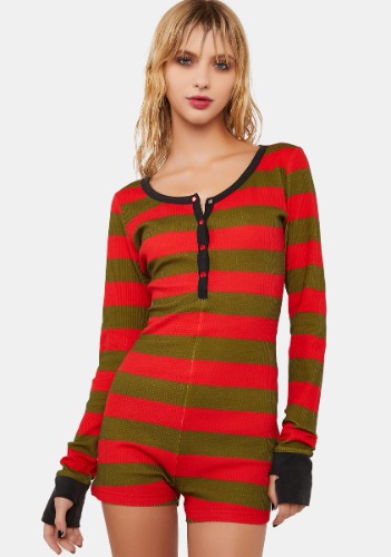 Total Slasher Thermal Romper | Large