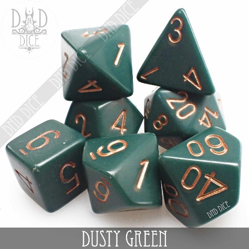 Dusty Green Build Your Own Set - D20