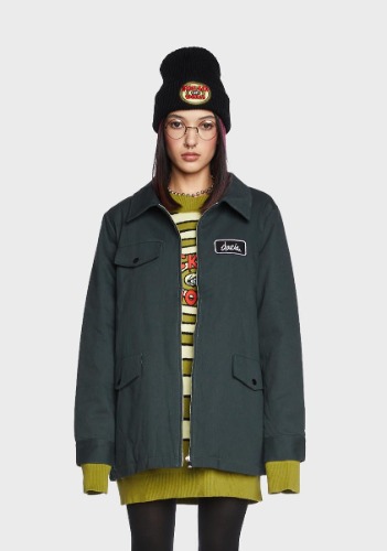 Never Mainstream Oversized Jacket | Large