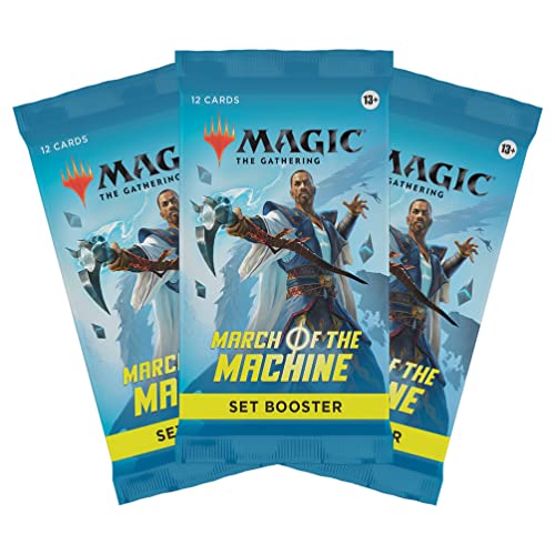 Magic: The Gathering March of the Machine Set Booster 3-Pack - Set Booster 3-Pack