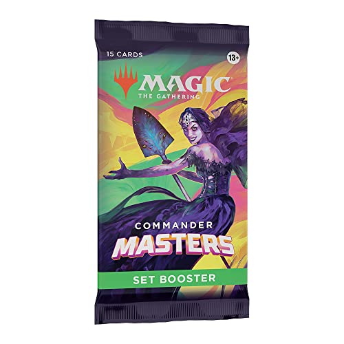 Magic The Gathering Commander Masters Set Booster