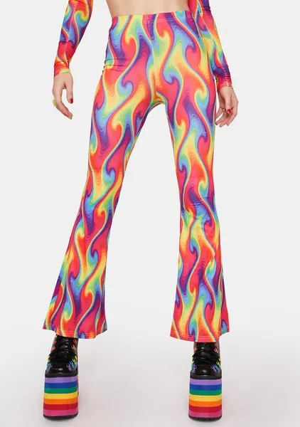 Wild Heat Flare Pants | Large