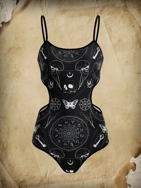 Skull bodysuit 