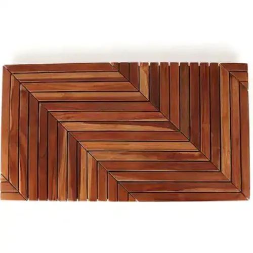 Teak Shower Mat