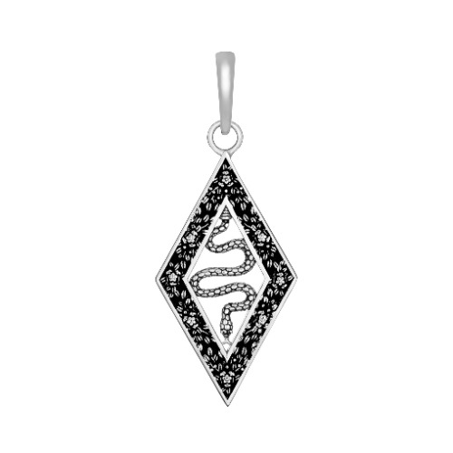 Garden Charm | Rhodium Plated