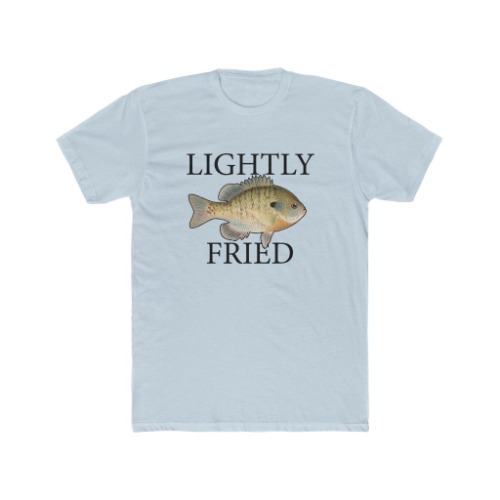 Lightly Fried | Solid Light Blue / L