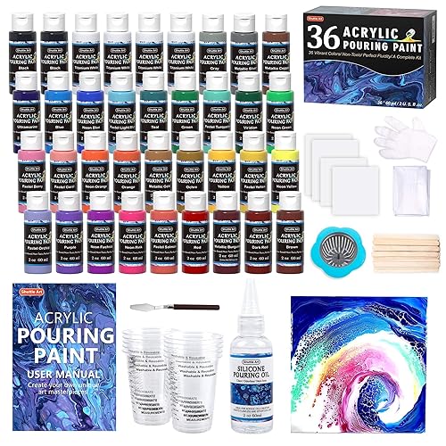Shuttle Art Acrylic Pouring Kit