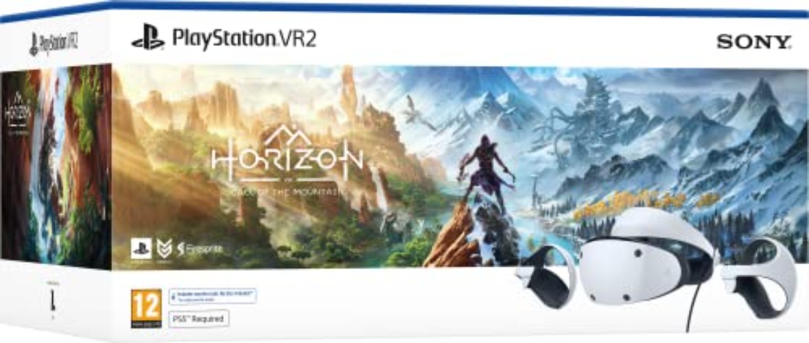 PlayStation VR2 + Horizon Call of the Mountain - PSVR2 + Horizon Bundle
