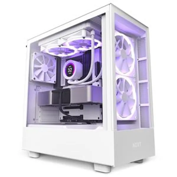 NEW PC CASE NZXT H5 ELITE WHITE 